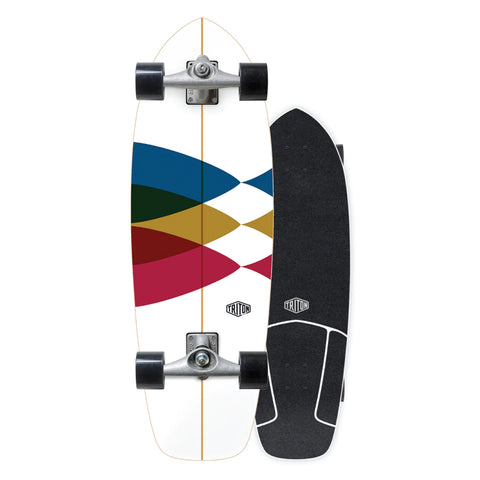 Carver Skateboards - Triton 30" Spectral - CX completo