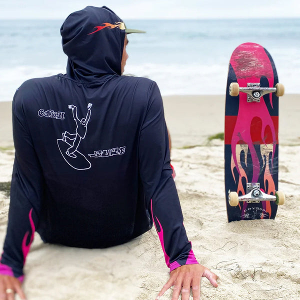 Catch Surf - Camisa de surf con capucha L/S Koston x Gonz
