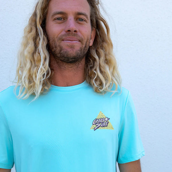 Catch Surf - Camisa de surf Triangle Slash S/S