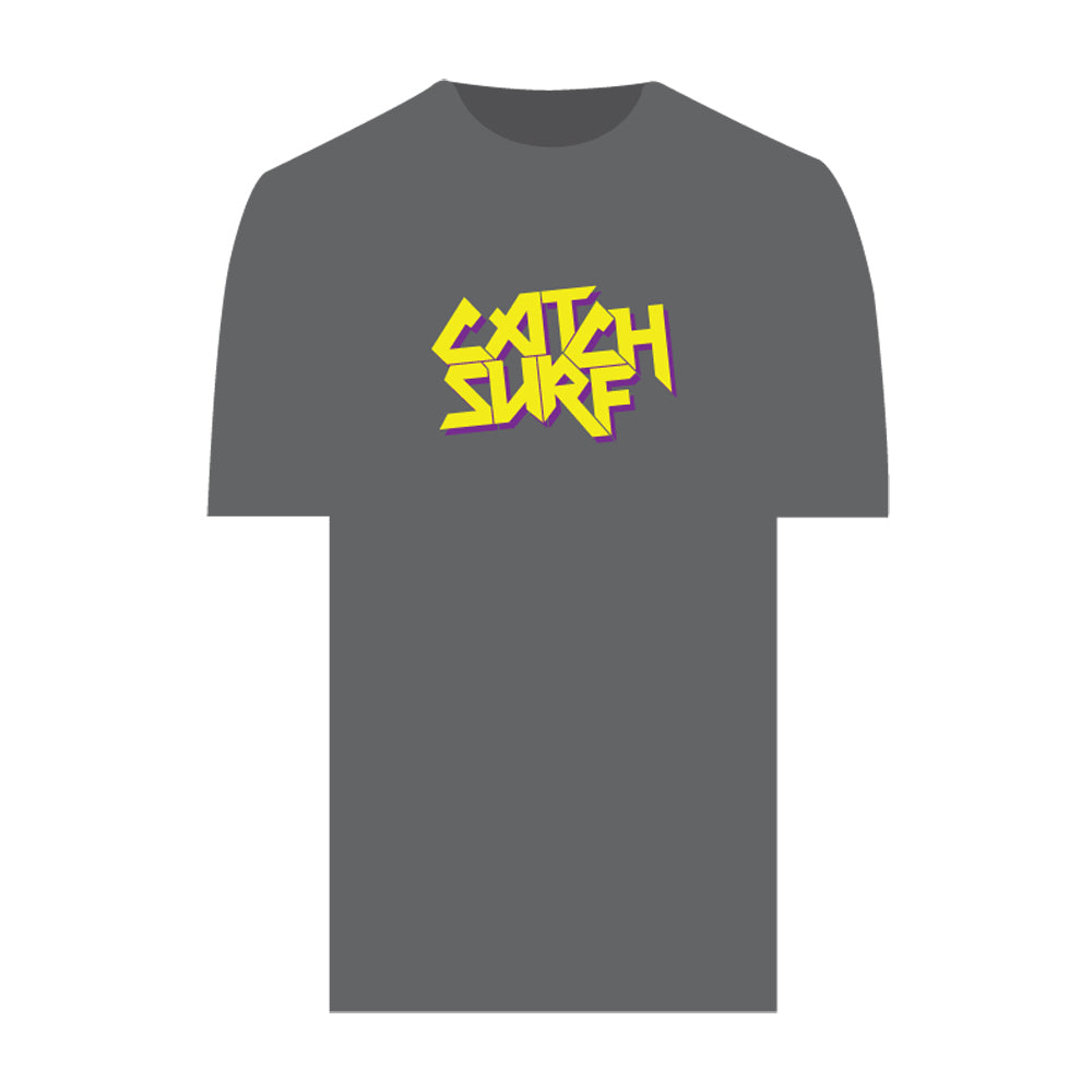 Catch Surf - Stack Tee ~ Asphalt Grey - Large - The Mysto Spot