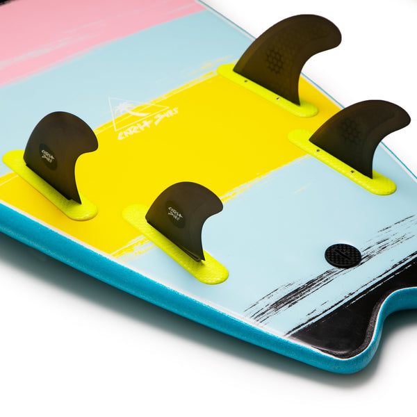 Catch Surf - Catch Surf - Ultra Hi-Perf Quad Fin Kit - Black - Products - The Mysto Spot