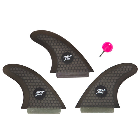 Catch Surf - Catch Surf - Ultra Hi-Perf Tri Fin Kit - Black - Products - The Mysto Spot