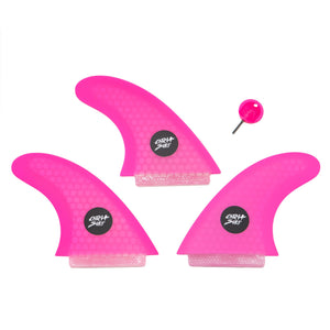 Catch Surf - Catch Surf - Ultra Hi-Perf Tri Fin Kit - Pink - Products - The Mysto Spot