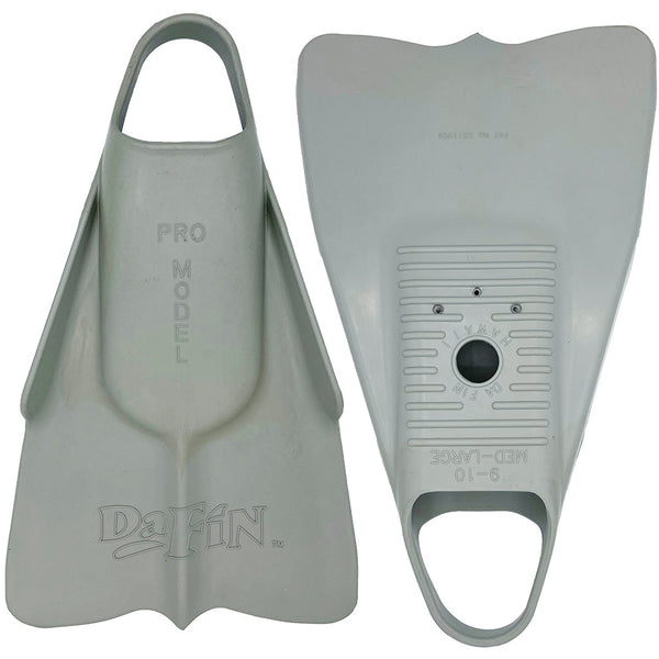 Aletas de natación DaFin - Flex - Gris delfín