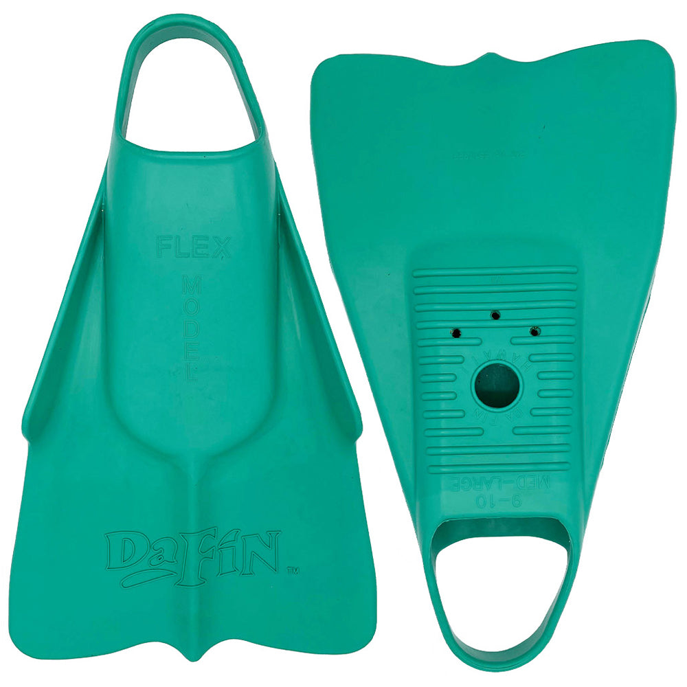 Palmes de natation DaFin - Flex - Vert d'eau