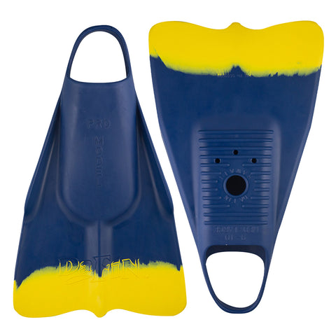 DaFin Swim Fins - Navy & Yellow - The Mysto Spot