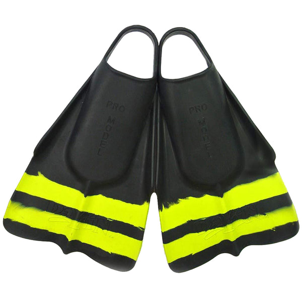 DaFin Swim Fins - Slyde - Black & Yellow