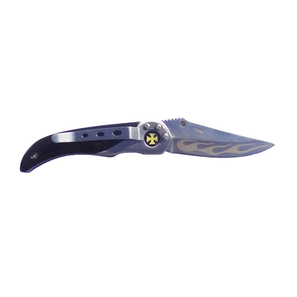 Master Cutlery - Flaming Chopper Pocket Knife