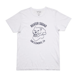 Catch Surf - Catch Surf - Beater Squad S/S Tee ~ White - Products - The Mysto Spot