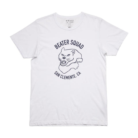 Catch Surf - Catch Surf - Beater Squad S/S Tee ~ White - Products - The Mysto Spot