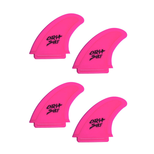 Catch Surf - Catch Surf - Safety Edge Quad Fin Kit - Pink - Products - The Mysto Spot