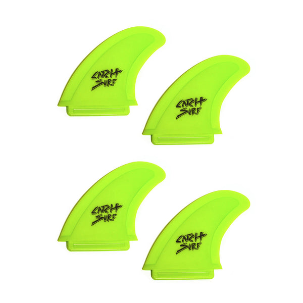 Catch Surf - Catch Surf - Safety Edge Quad Fin Kit - Lime - Products - The Mysto Spot