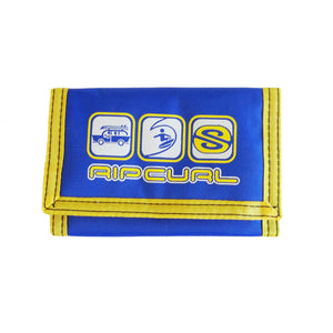 Rip Curl - Velocity Wallet - Blue & Yellow