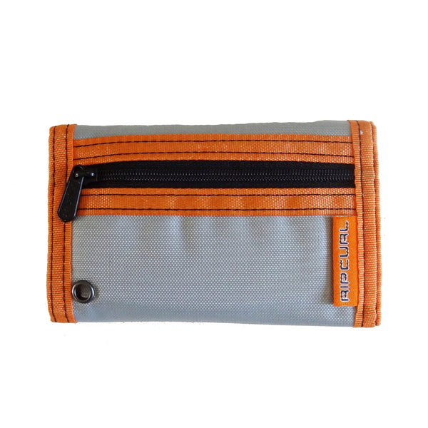 Rip Curl - Cartera Velocity - Plata y naranja