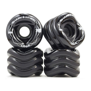 Shark Wheel - Shark Wheel - DNA Formula - 72mm Skateboard Wheels - Black - Products - The Mysto Spot