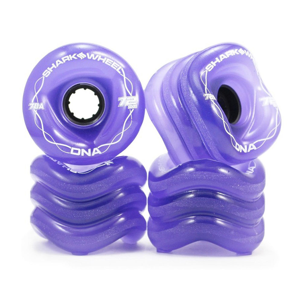 Shark Wheel 78a DNA Formula Longboard Wheels - Clear W