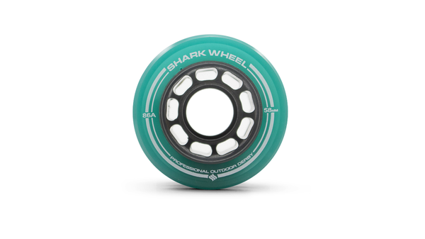 Shark Wheel - 58mm Outdoor Quad Derby - Turquoise