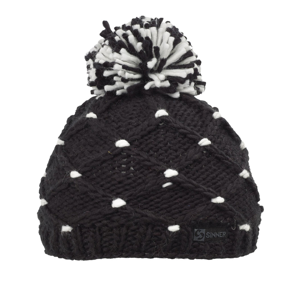 Sinner - Crotched Beanie - Black