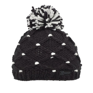 Sinner - Crotched Beanie - Black