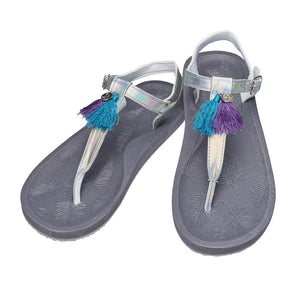 Sinner - Malang Sandals - Grey UK 5