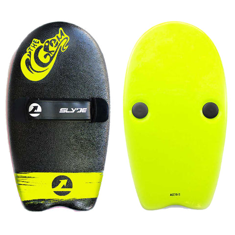 Slyde Handboards - The Grom - Black & Lemon