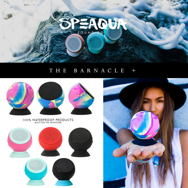 Speaqua - Speaqua - Barnacle+ Speaker - Quincy Davis - Products - The Mysto Spot