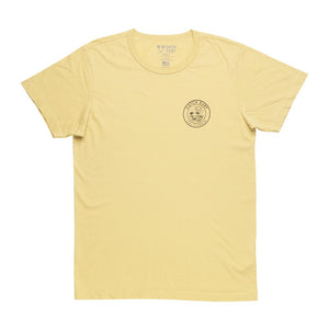 Catch Surf - Catch Surf - Sunset S/S Tee ~ Vintage Yellow - Products - The Mysto Spot