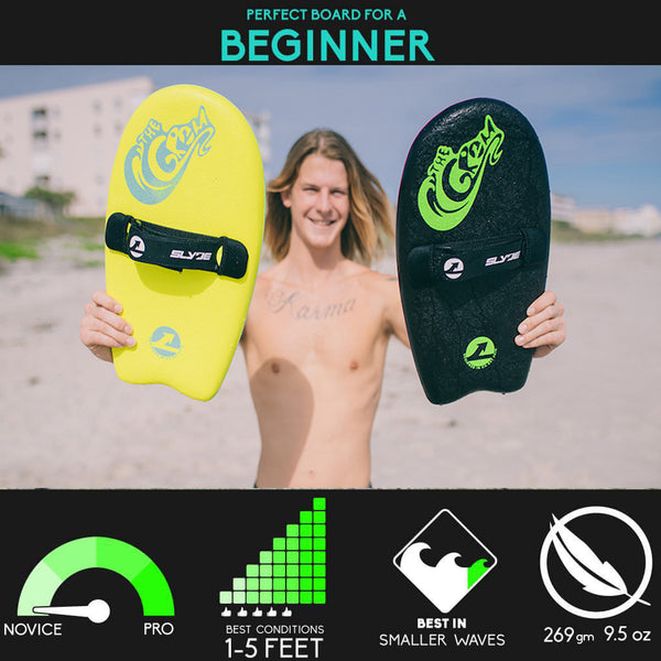 Slyde Handboards - The Grom - Army Green & Pilsner