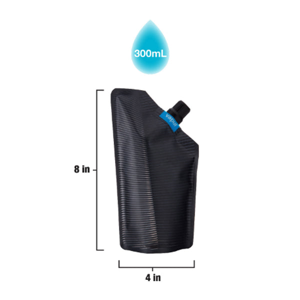 Vapur - Vapur Hydration - 300ML Incognito Flask - Grey - Products - The Mysto Spot