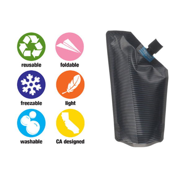 Vapur - Vapur Hydration - 300ML Incognito Flask - Grey - Products - The Mysto Spot