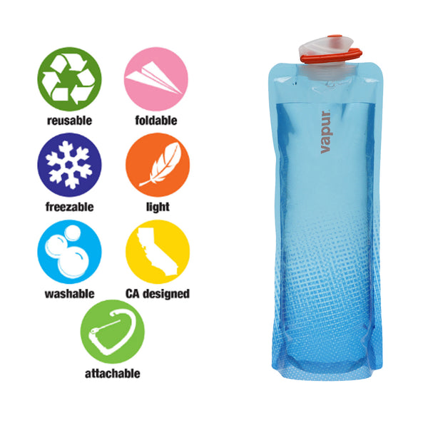 Vapur - Vapur Hydration - 1.5L Shades - Translucent Blue - Products - The Mysto Spot