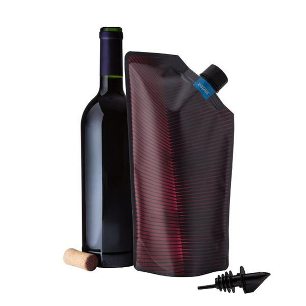 Vapur - Vapur Hydration - 750ML Vintage Wine Carrier - Maroon - Products - The Mysto Spot