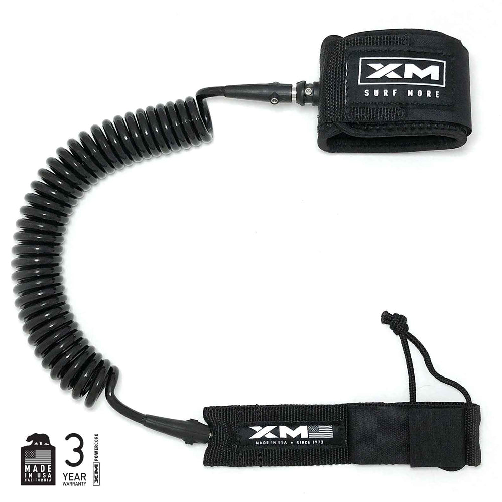 XM Surf More - SUP Coil Leash ~ Big Wave