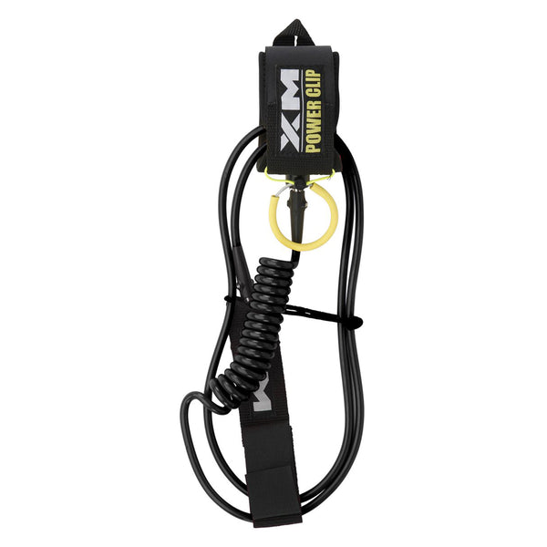Surf More XM - Surf More XM - Power Clip Hybrid SUP Coil Leash ~ Big Wave - Products - The Mysto Spot
