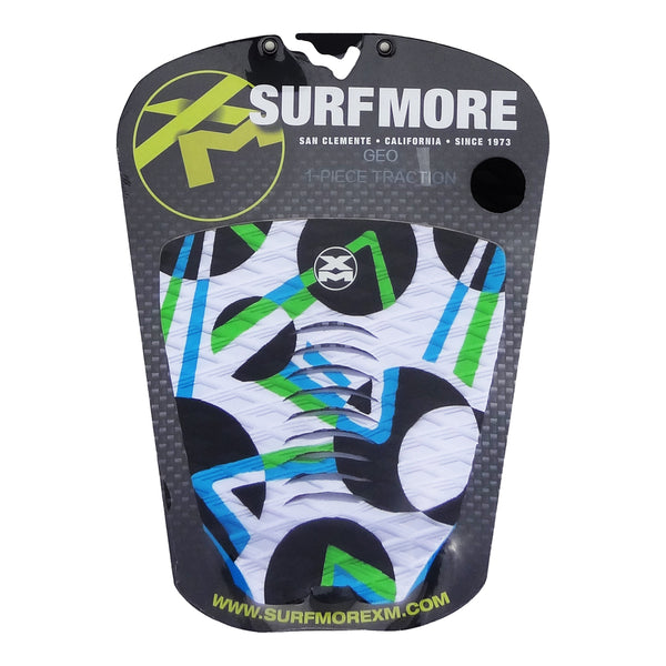 Surf More XM - Surf More XM - Geo Tailpad - White/Black/Blue/Green - Products - The Mysto Spot