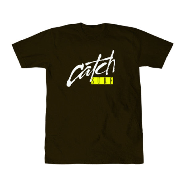 Catch Surf - Script Tee - Black - Large - The Mysto Spot