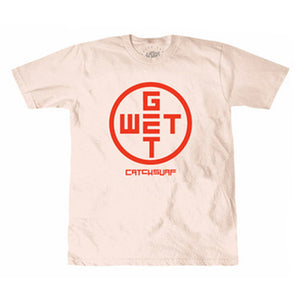 Catch Surf - Get Wet Tee ~ Coral - Large - The Mysto Spot