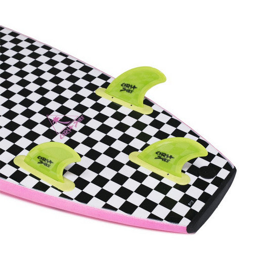 Catch Surf - Catch Surf - Safety Edge Tri Fin Kit - Lime - Products - The Mysto Spot