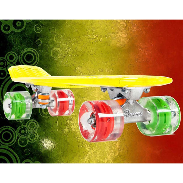 Sunset Skateboards - 22" Original - Rasta - The Mysto Spot